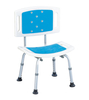Silla de ducha giratoria de baño con respaldo
