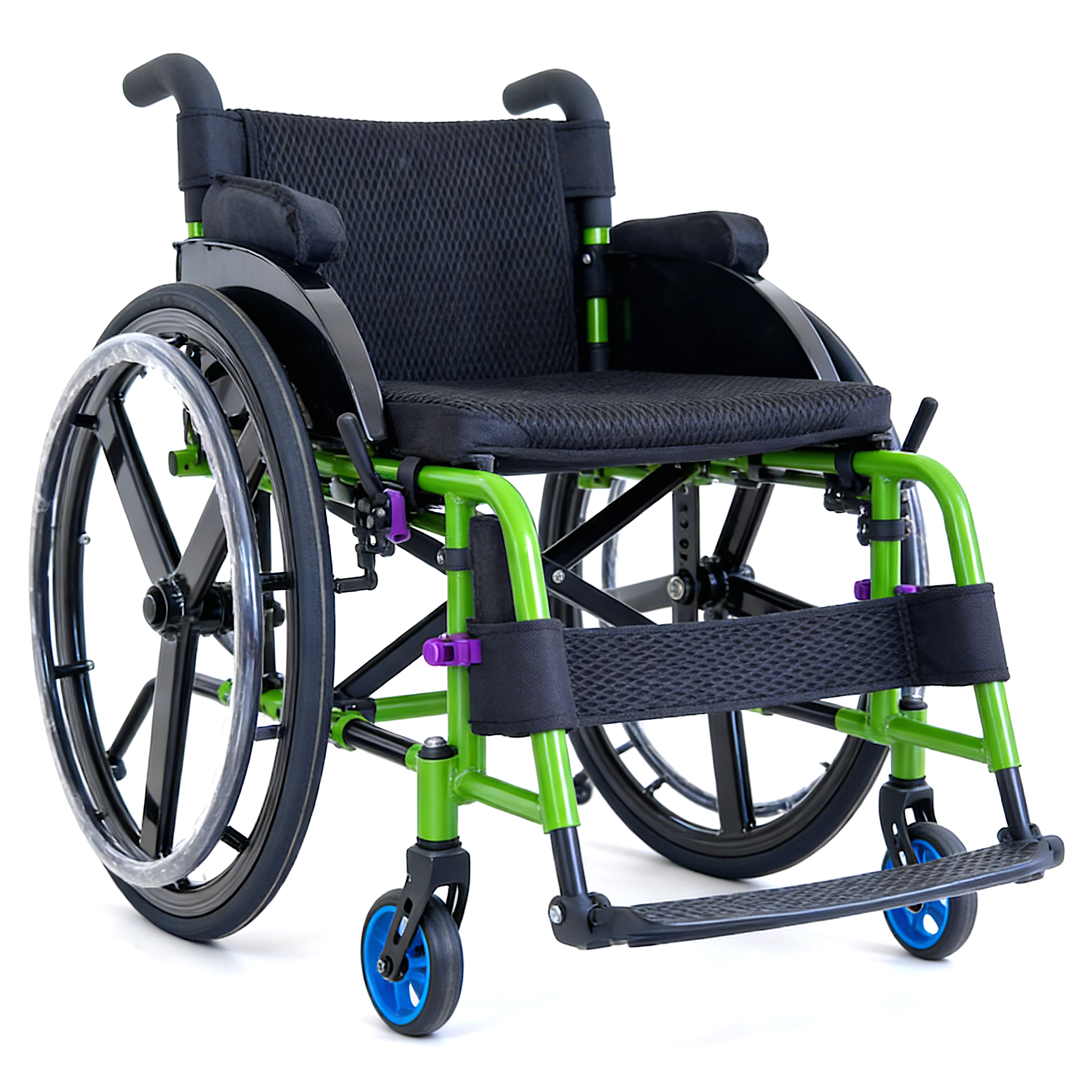 Silla de ruedas de baloncesto ultraligera de fibra de carbono | Certificado por la FDA 
