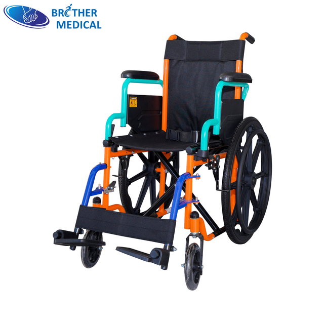 Silla de ruedas pediátrica con altura ajustable y ancho de asiento personalizado | Fabricante de sillas de ruedas manuales