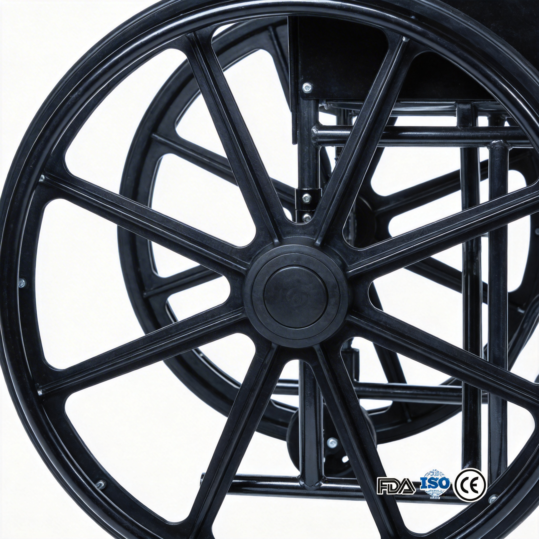BME4618 Silla de ruedas manual bariátrica de alta capacidad de 28 pulgadas | Carga máxima de 500 libras.