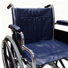 BME4618 Silla de ruedas bariátrica cromada - Movilidad resistente de 400 libras