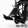 BME4618 Silla de ruedas manual bariátrica de alta capacidad de 24 pulgadas | Carga máxima de 400 libras.