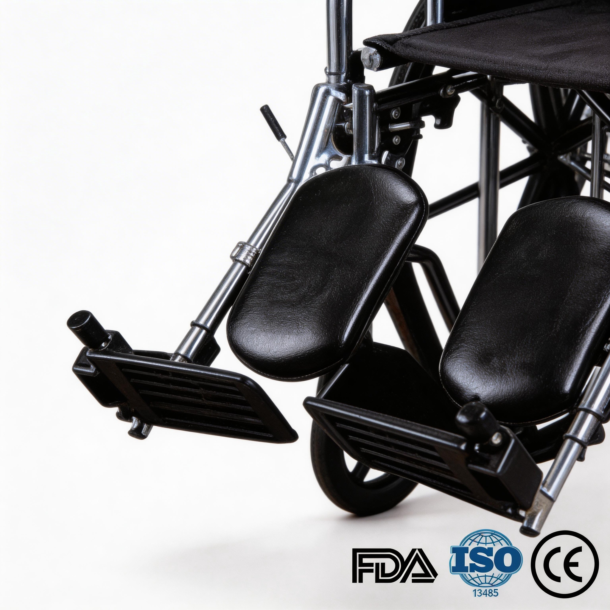 BME4618 Silla de ruedas manual bariátrica de alta capacidad de 24 pulgadas | Carga máxima de 400 libras.