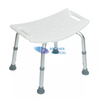 Taburete de ducha de seguridad portátil de aluminio de baño