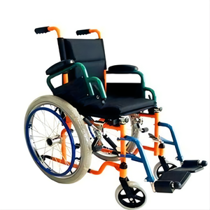 Silla de ruedas pediátrica de altura ajustable para niños