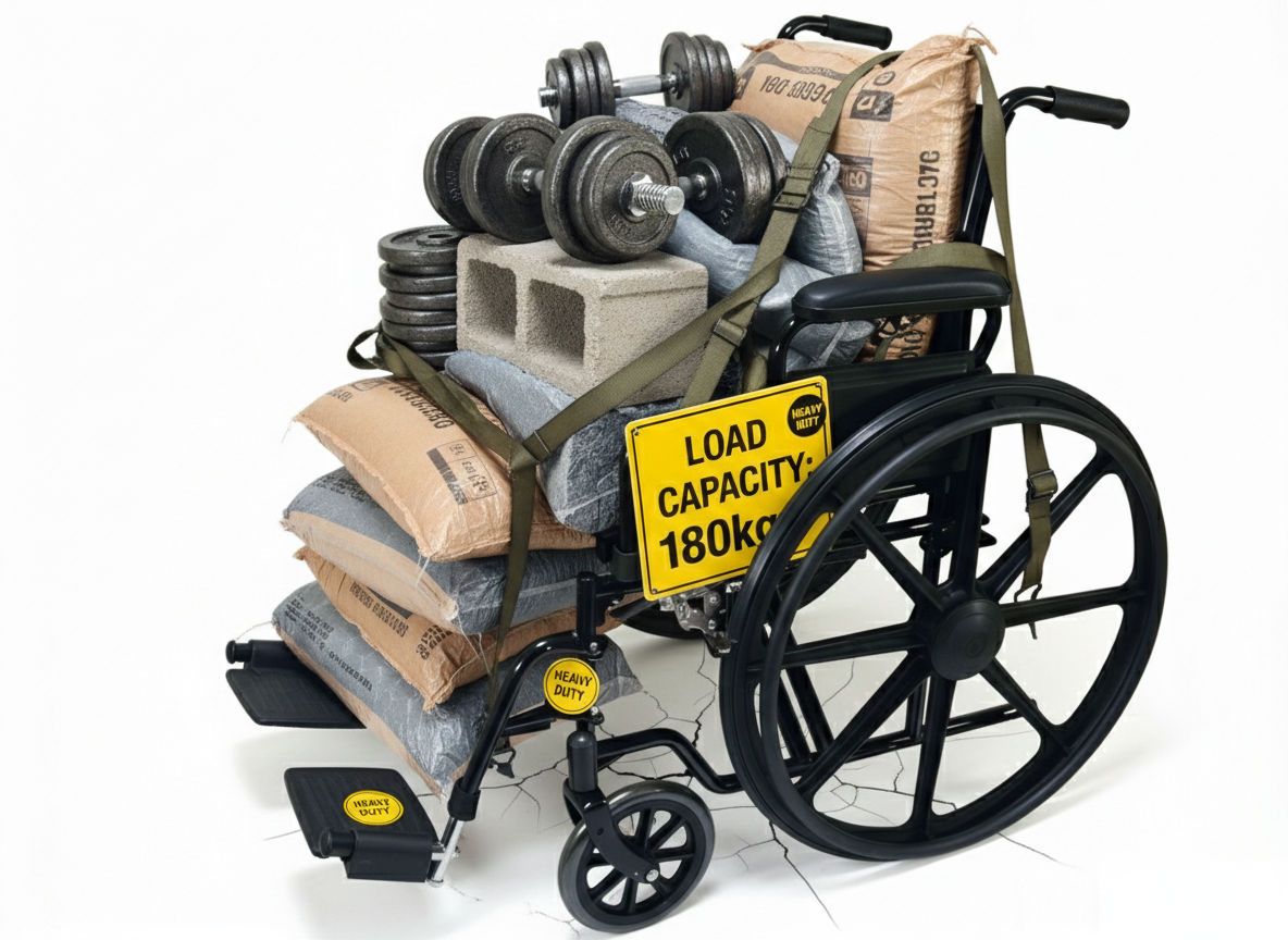 Silla de ruedas resistente Brother Medical