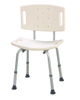 Silla de ducha de servicio pesado para ancianos con cinturón de seguridad