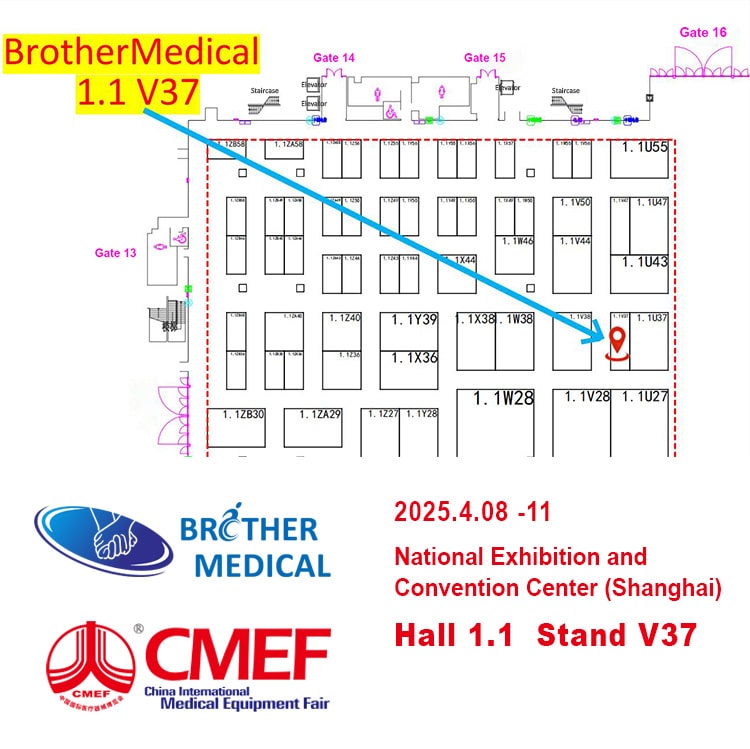 ¡La cuenta atrás final! Únase a Brother Medical en la 91ª Feria de Equipos Médicos Internacionales de China