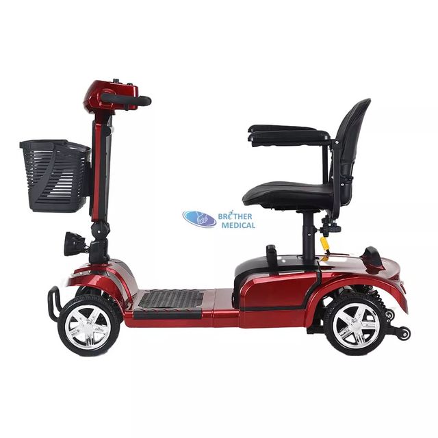 Scooter de movilidad mayorista portátil con suspensión