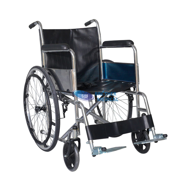 Silla de ruedas plegable avanzada médica