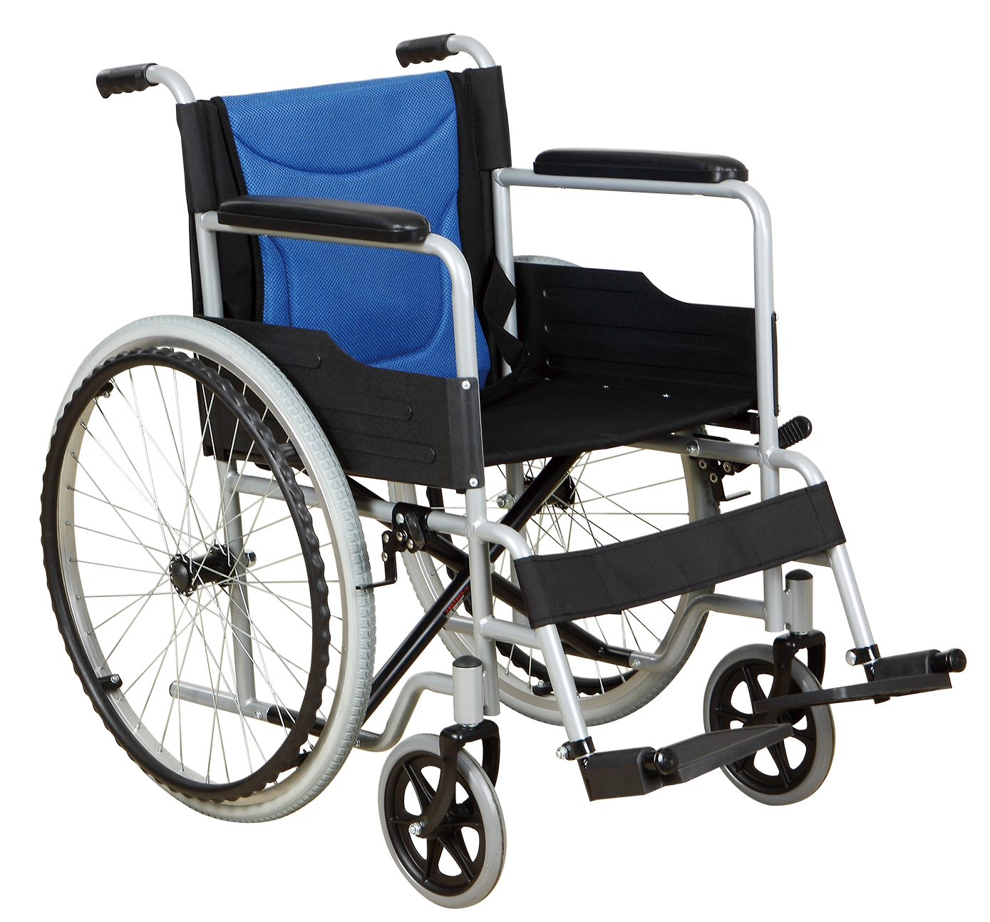 Silla de ruedas económica estándar para discapacitados