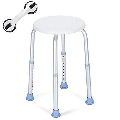 Silla de ducha de tobogán portátil