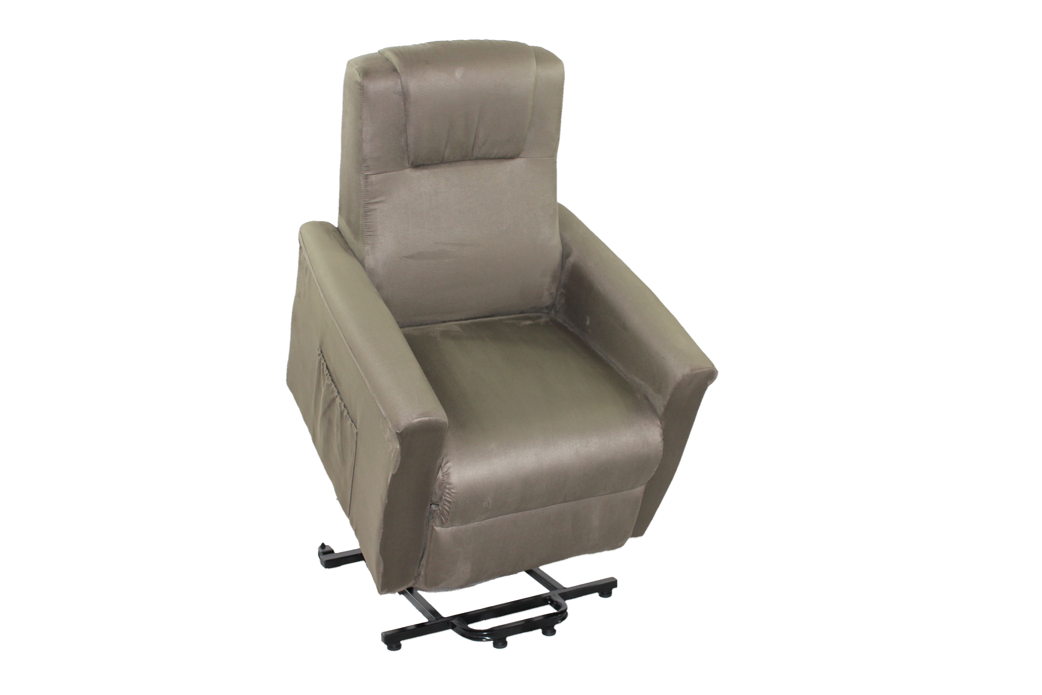 Silla de elevación fácil giratoria con soporte lumbar