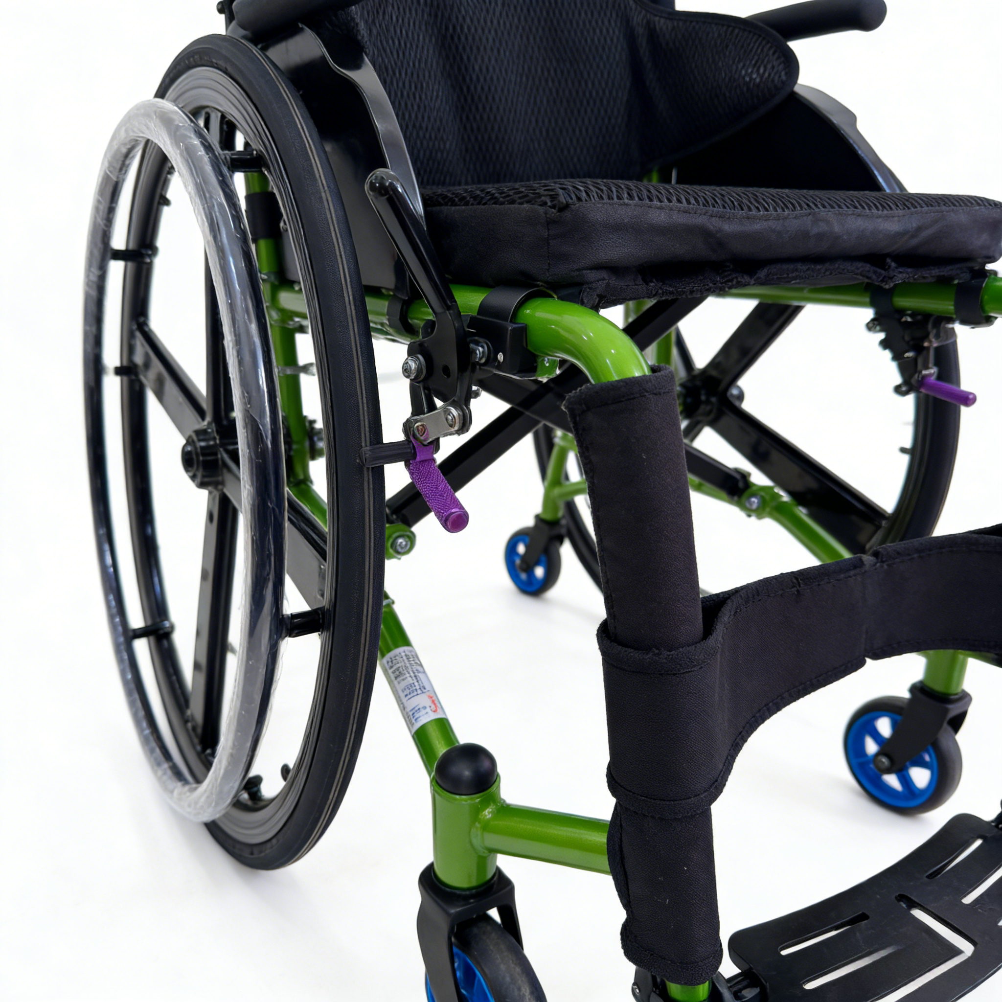 Silla de ruedas de baloncesto ultraligera de fibra de carbono | Certificado por la FDA 