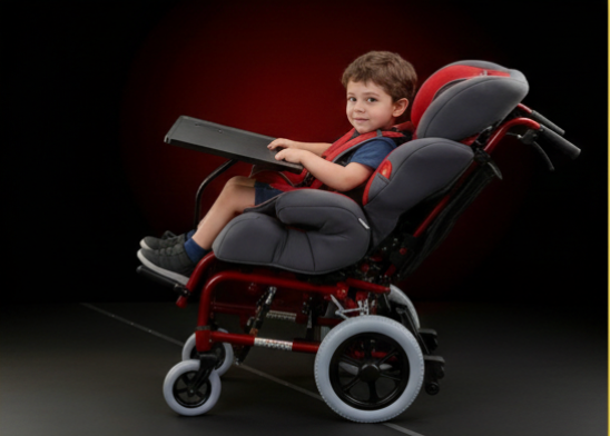 Silla de ruedas para par&aacute;lisis cerebral Brother Medical con certificaci&oacute;n CE ISO, precio de mercado bajo, entrega en 30 d&iacute;as