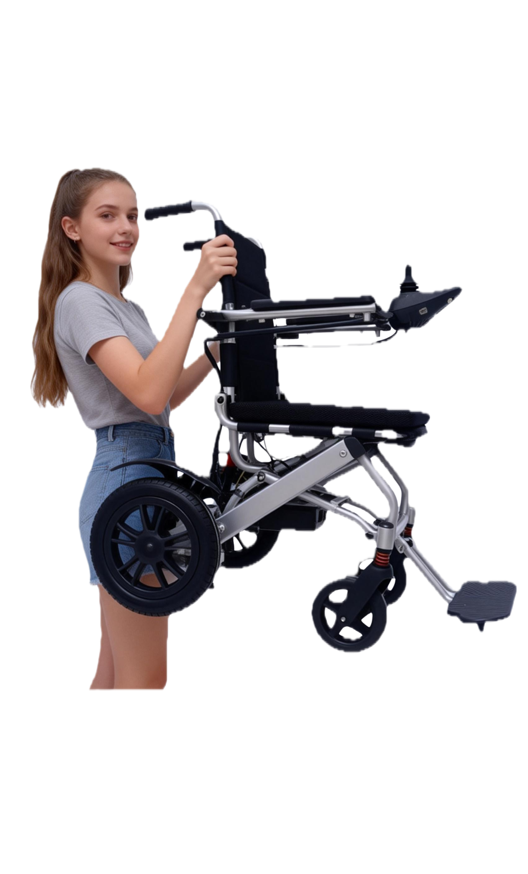 2026 Silla de ruedas eléctrica más ligera de nuevo diseño, Brother Medical