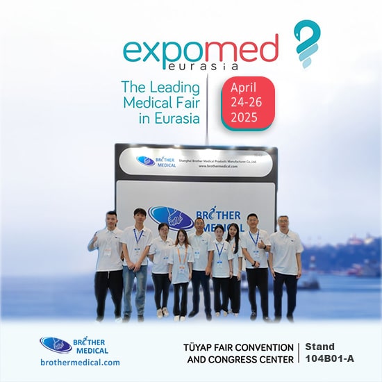 Expomed Eurasia 2025, donde conoces a Brother Medical para la solución de salud adecuada