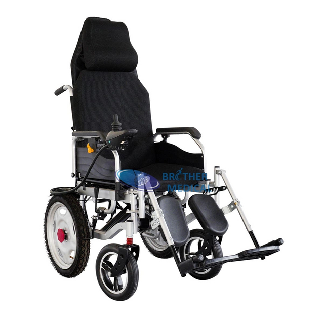 Silla de ruedas eléctrica plegable económica para ayuda de movilidad