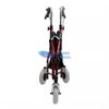 Andador triple ajustable de 3 ruedas para discapacitados