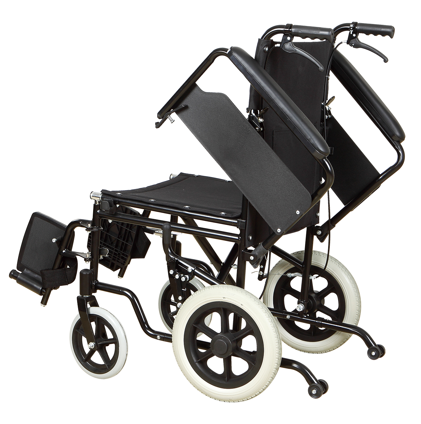 Suministro de atención médica plegable silla de ruedas ligeras para la venta 