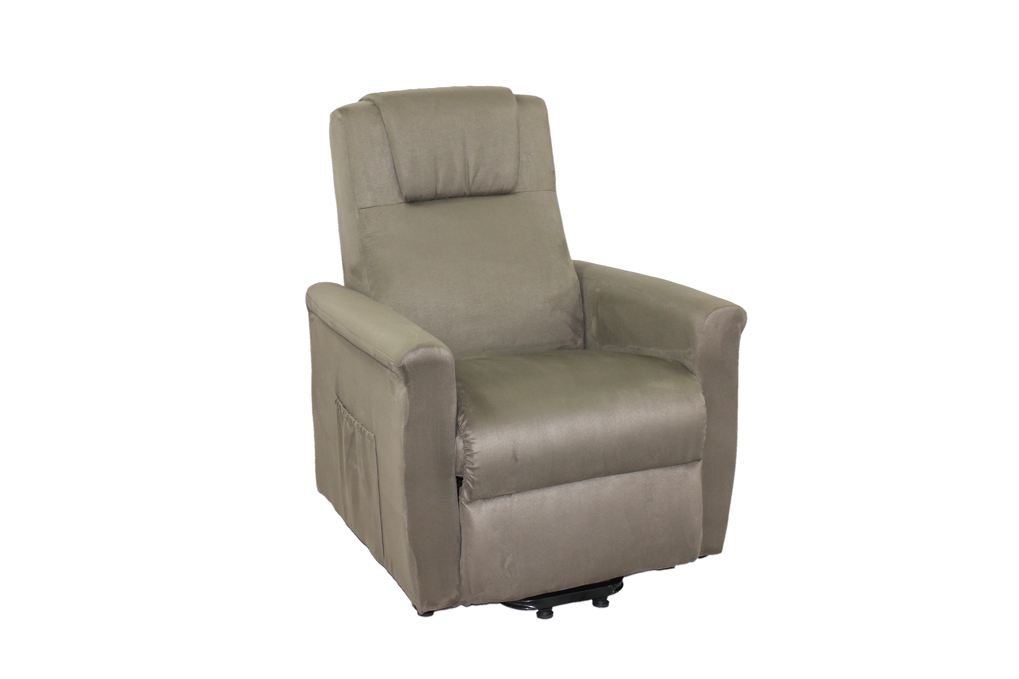 Silla de elevación fácil giratoria con soporte lumbar