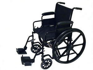 Silla de ruedas manual del triciclo del hospital bariátrico