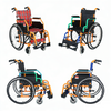 Silla de ruedas pediátrica personalizada | Altura ajustable y ancho del asiento personalizado