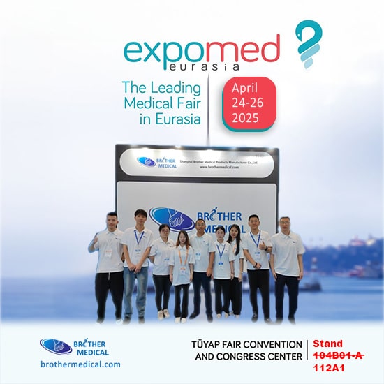 ¡Atención! Brother Medical New Booth ubicación en Expomed 2