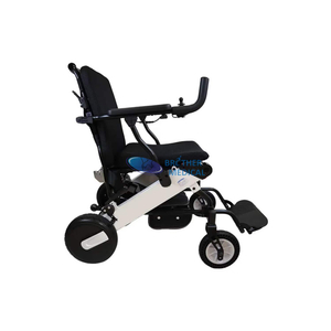 Silla de ruedas de aluminio de tránsito para discapacitados