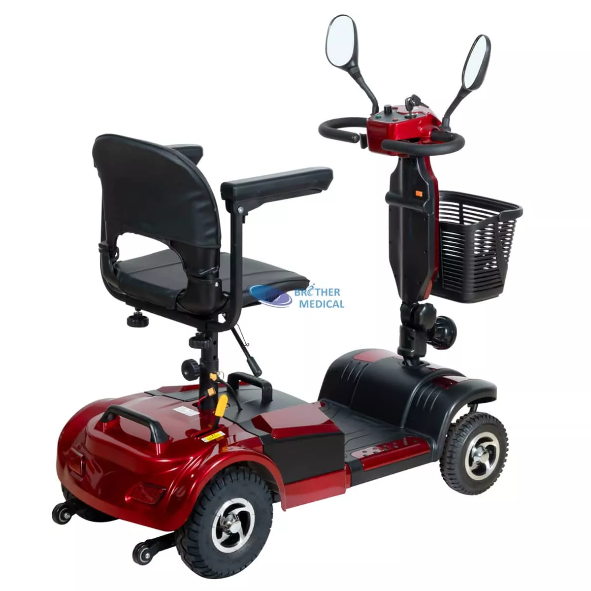 Scooter de movilidad portátil ligero de 4 ruedas