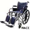 BME4618 Silla de ruedas bariátrica cromada - Movilidad resistente de 400 libras