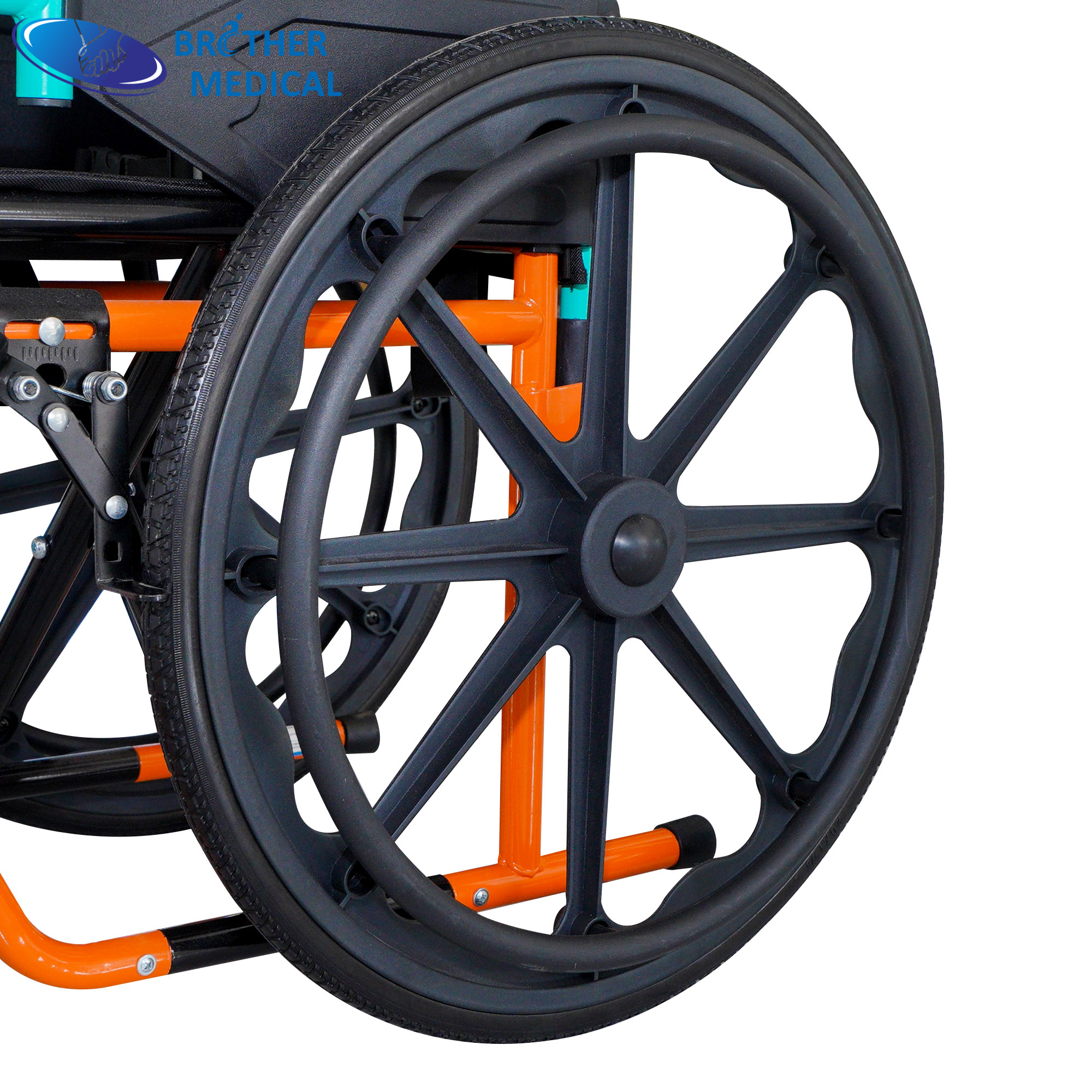 Silla de ruedas pediátrica con altura ajustable y ancho de asiento personalizado | Fabricante de sillas de ruedas manuales